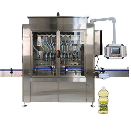 自動ジュース生産ライン純水/ Cbd食用油/ソース/蜂蜜/ミルク/トマトペースト充填およびキャッピングラベル付け機 